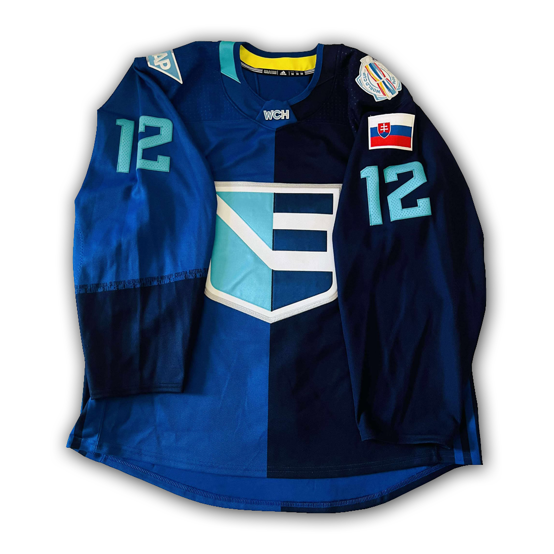 Marian Gaborik Game Worn 2016 WCOH Team Europe Jersey