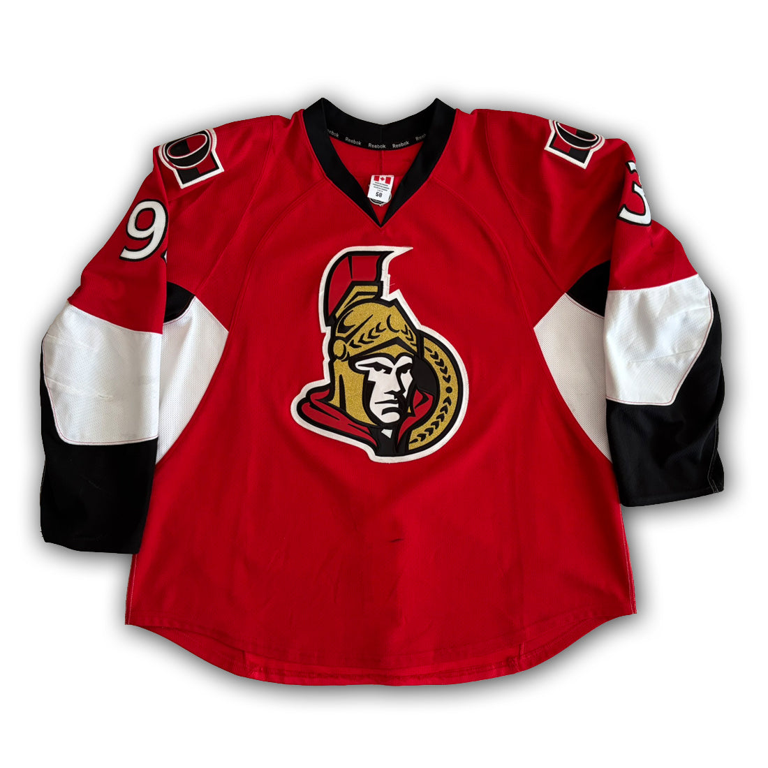 Mika Zibanejad Game Worn 2015/2016 Ottawa Senators Jersey