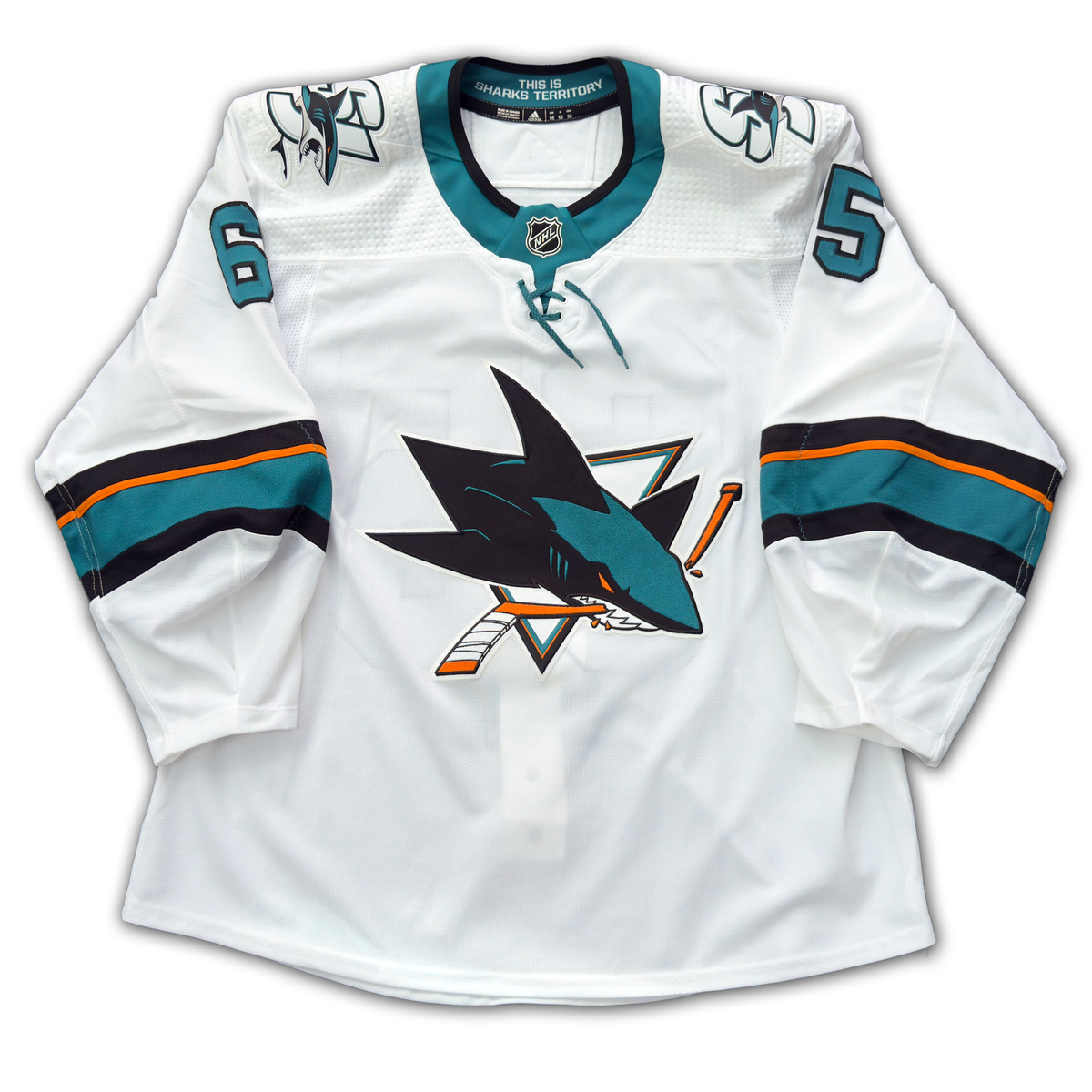 Erik Karlsson Game Worn 2018/2019 San Jose Sharks Jersey