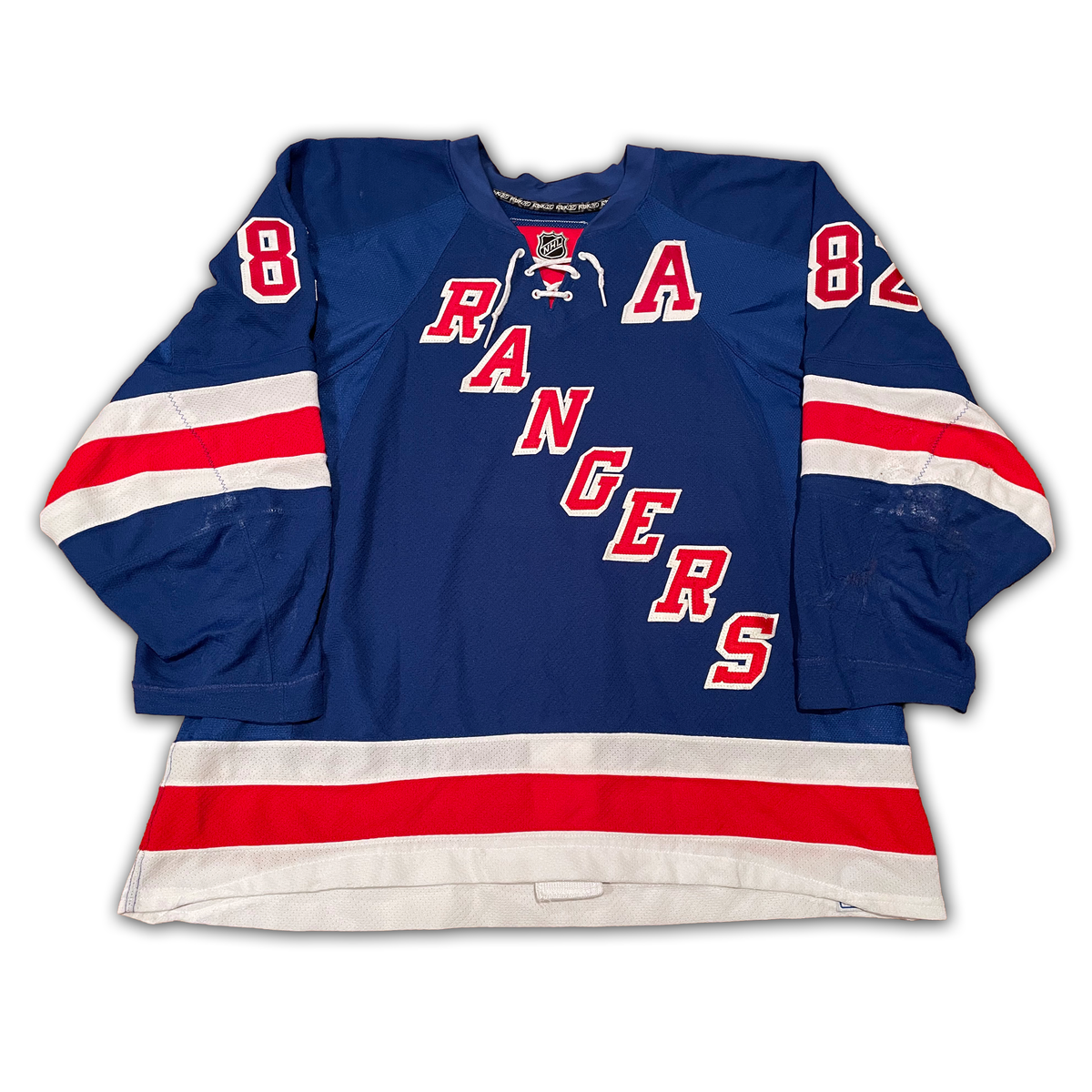 Martin Straka Game Worn 2007/2008 New York Rangers Jersey