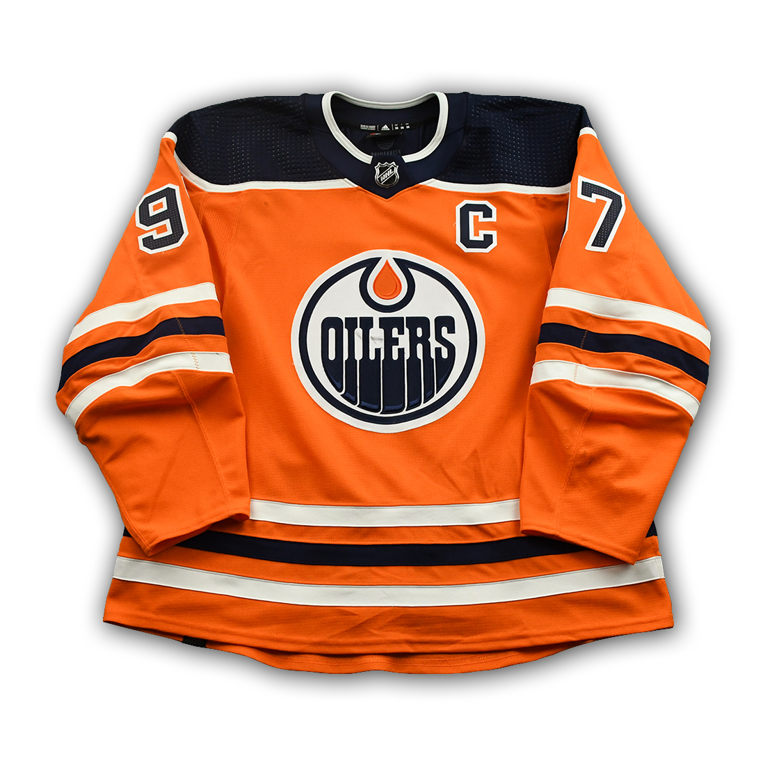 Connor McDavid Game Worn 2021/2022 Edmonton Oilers Jersey