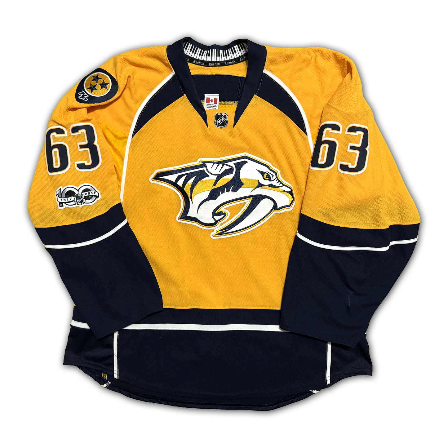 Mike Ribiero Game Worn 2016/2017 Nashville Predators Jersey