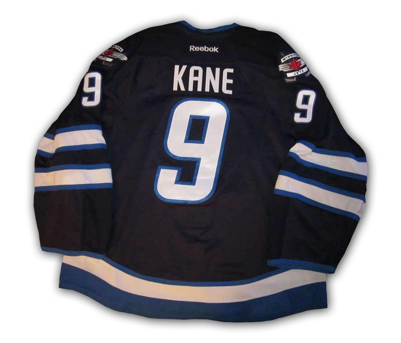 Evander Kane Game Worn 2014/2015 Winnipeg Jets Jersey