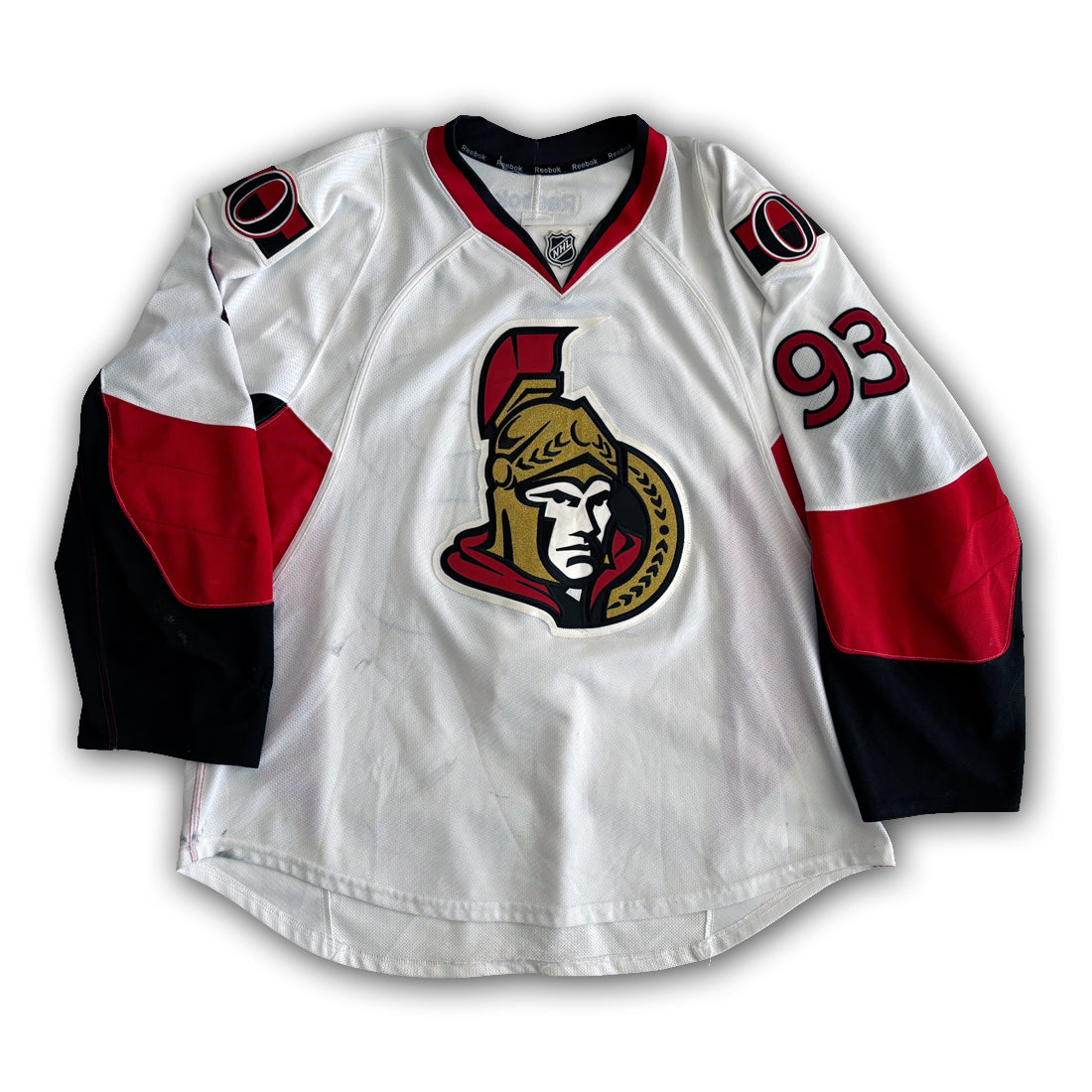 Mika Zibanejad Game Worn 2015/2016 Ottawa Senators Jersey