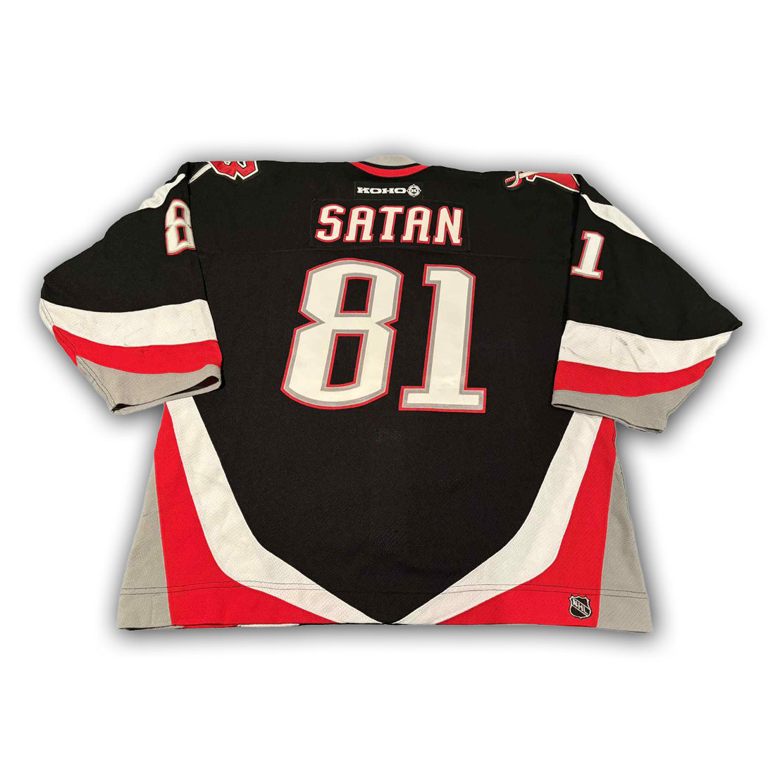 Miroslav Satan Game Worn 2002/2003 Buffalo Sabres Jersey