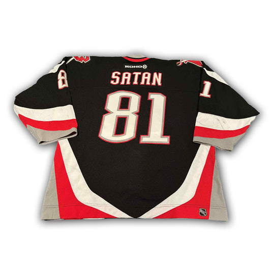 Miroslav Satan Game Worn 2002/2003 Buffalo Sabres Jersey