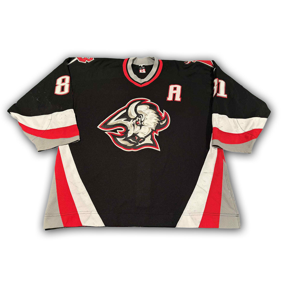 Miroslav Satan Game Worn 2002/2003 Buffalo Sabres Jersey