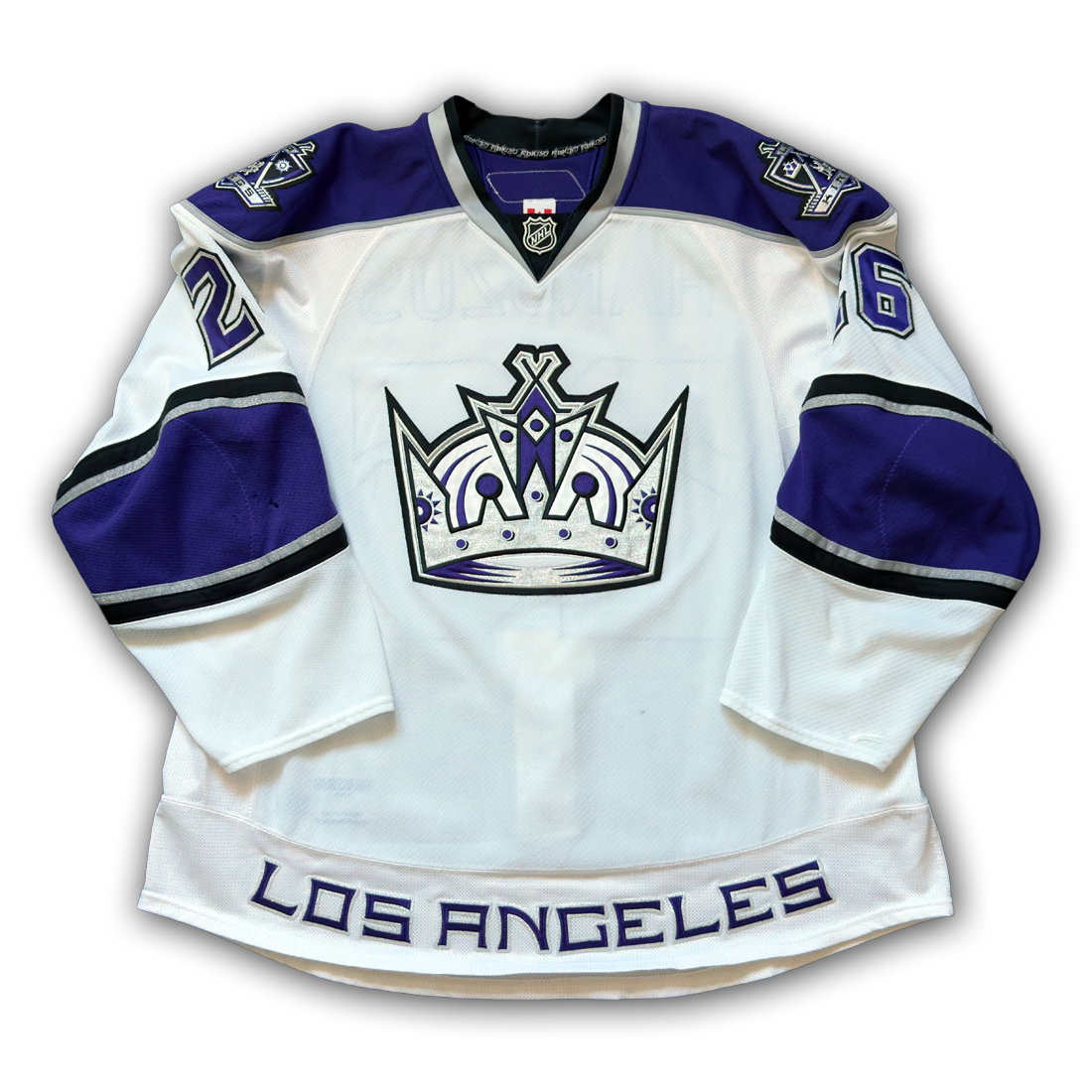 Michal Handzus Game Worn 2010/2011 Los Angeles Kings Jersey