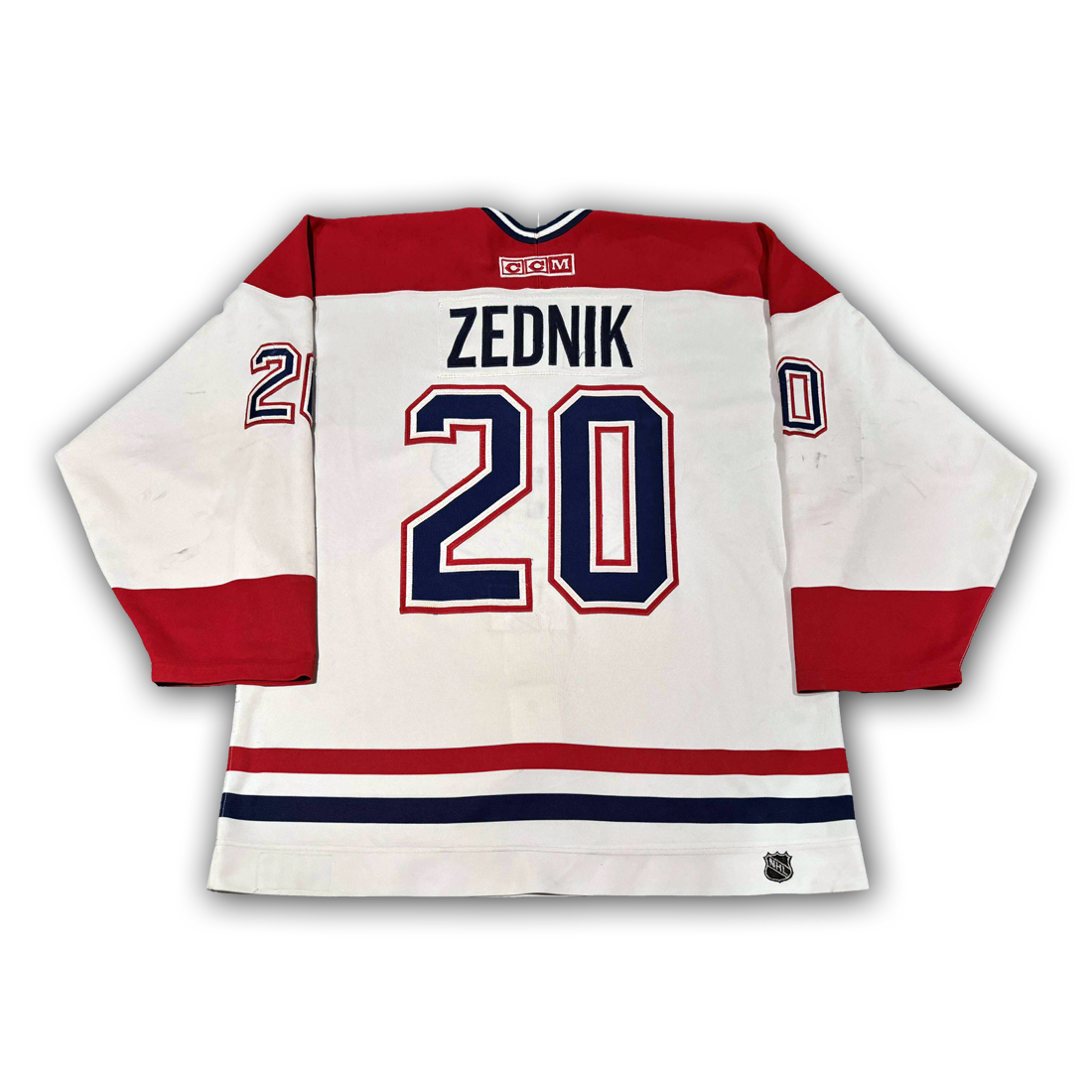 Richard Zednik Game Worn 2002/2003 Montreal Canadiens Jersey