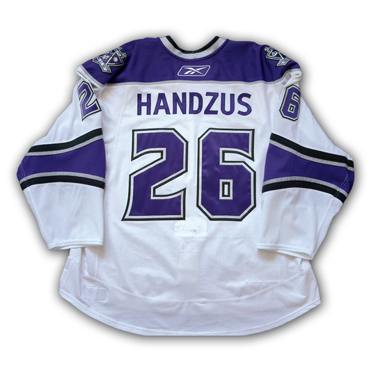 Michal Handzus Game Worn 2010/2011 Los Angeles Kings Jersey