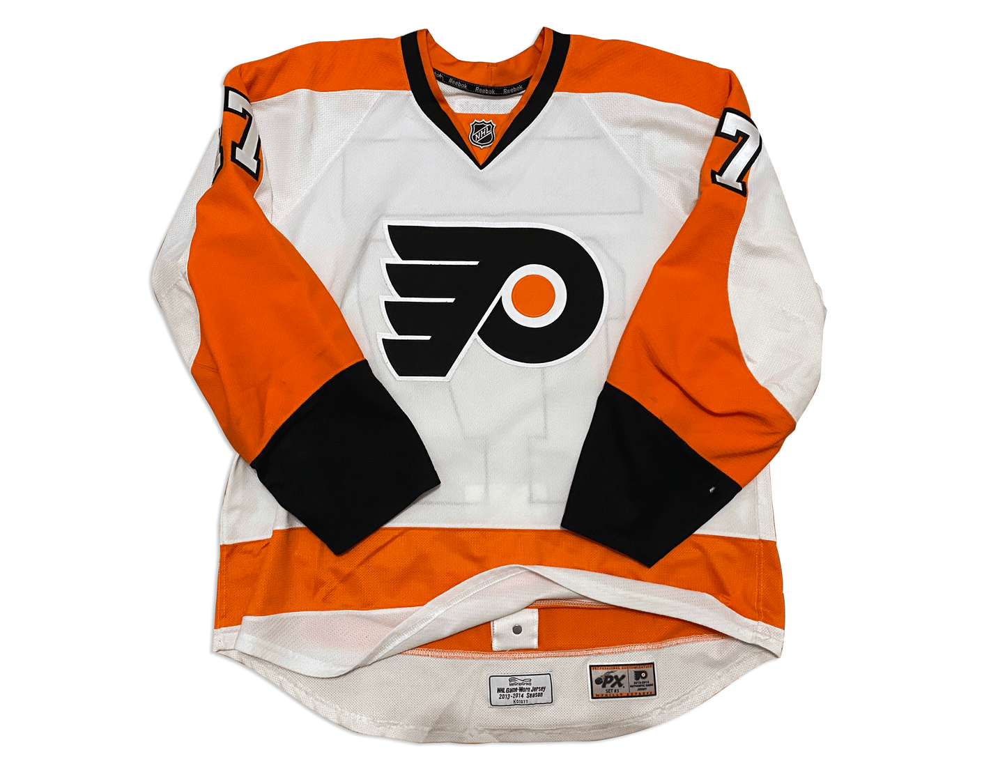 Wayne Simmonds Game Worn 2013/2014 Philadelphia Flyers Jersey