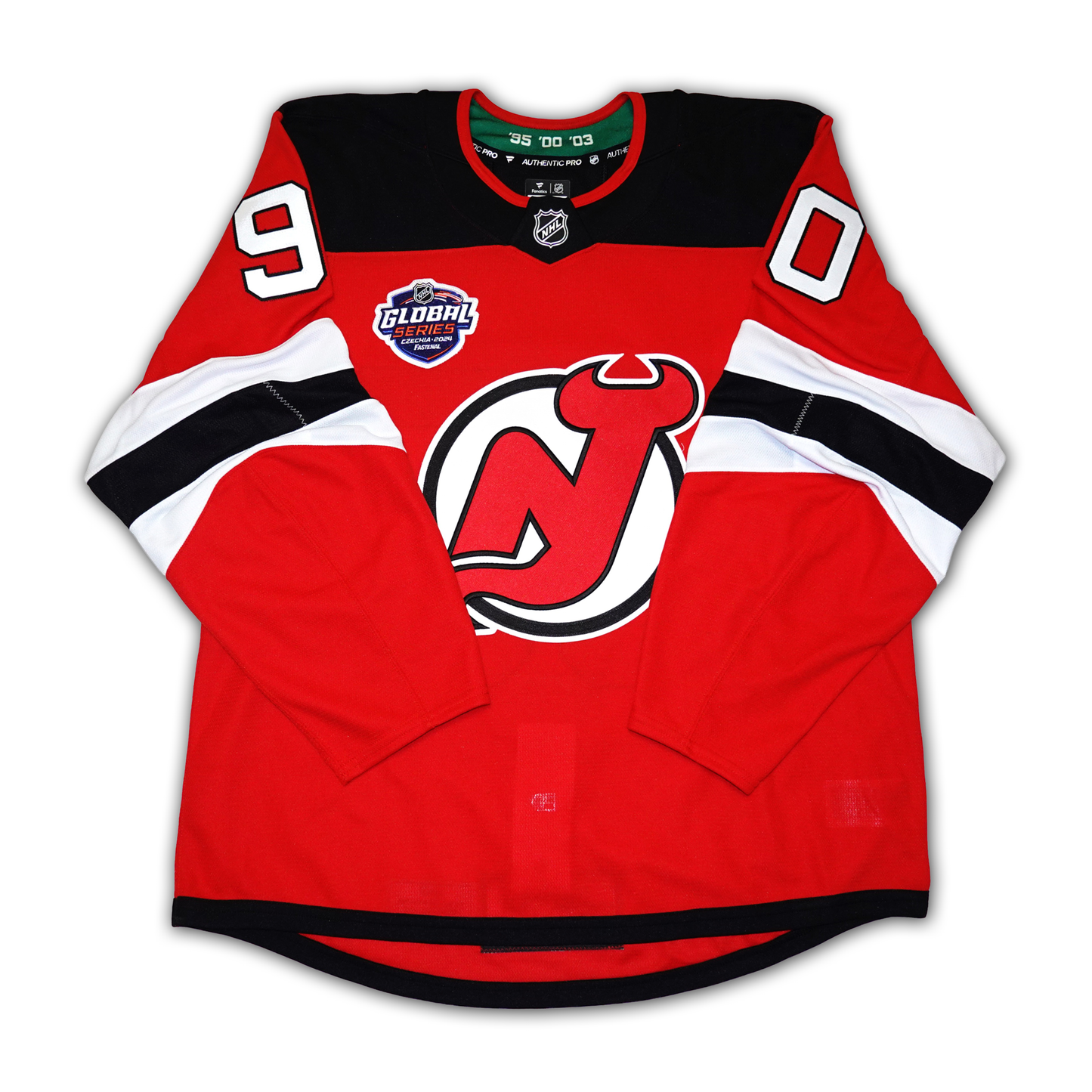 Tomas Tatar Game Worn 2024/2025 New Jersey Devils Jersey - Global Series