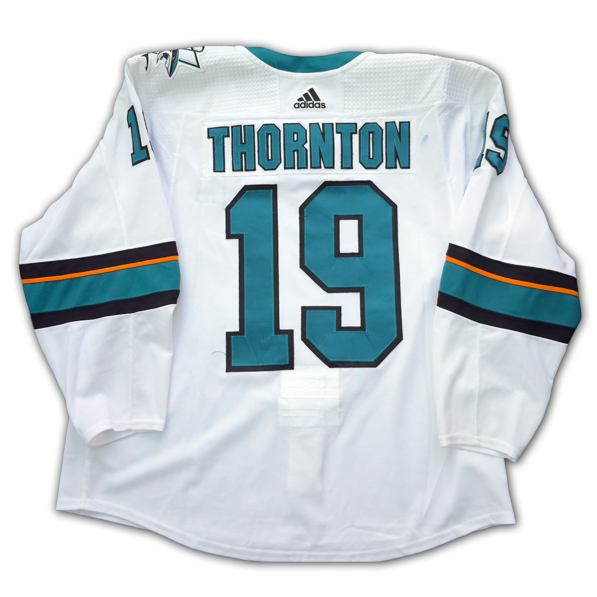 Joe Thornton Game Worn 2018/2019 San Jose Sharks Jersey