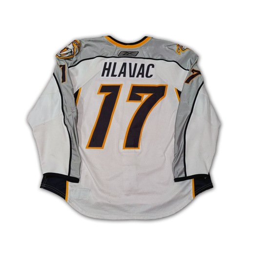 Jan Hlavac Game Worn 2007/2008 Nashville Predators Jersey
