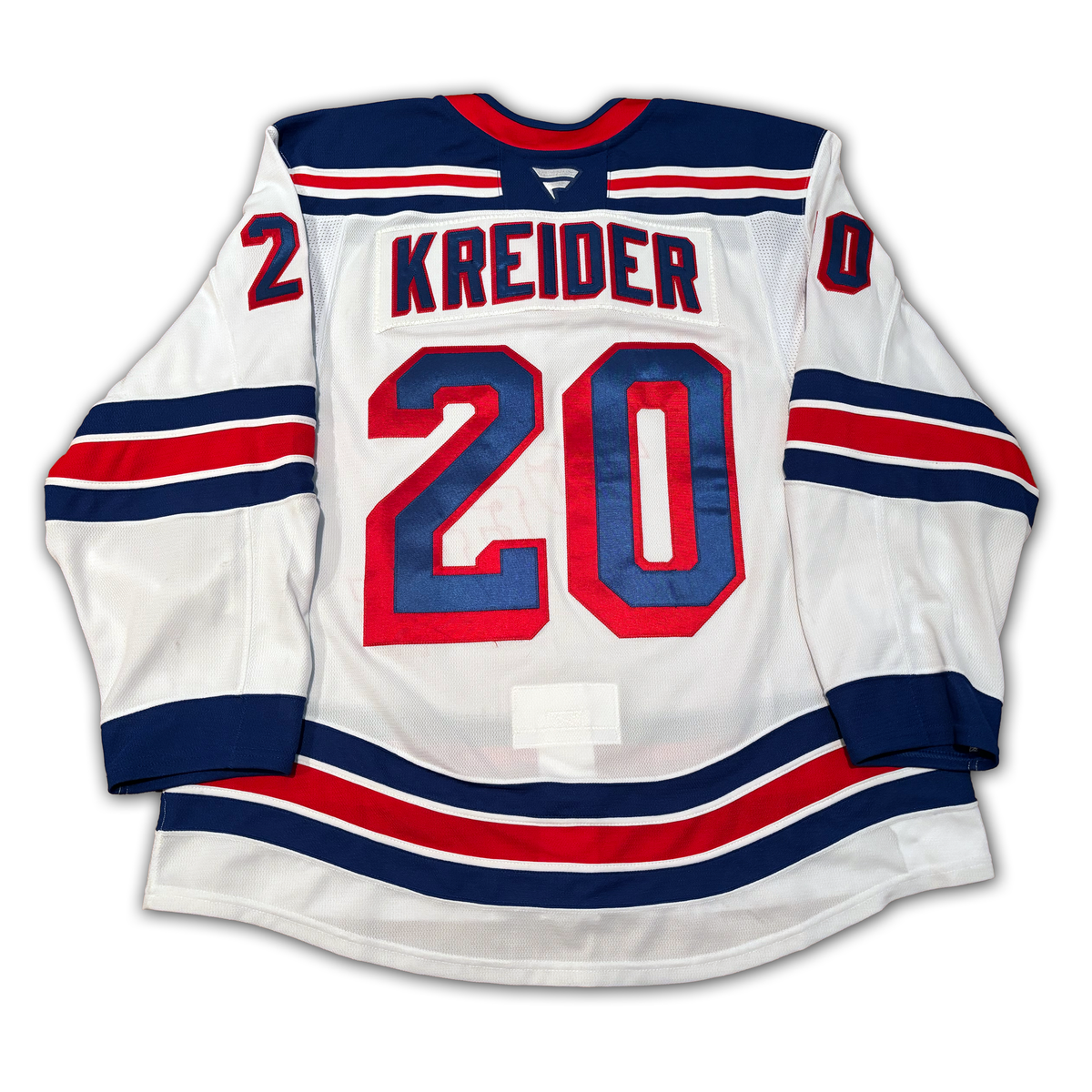 Chris Kreider Game Worn 2024/2025 New York Rangers Jersey