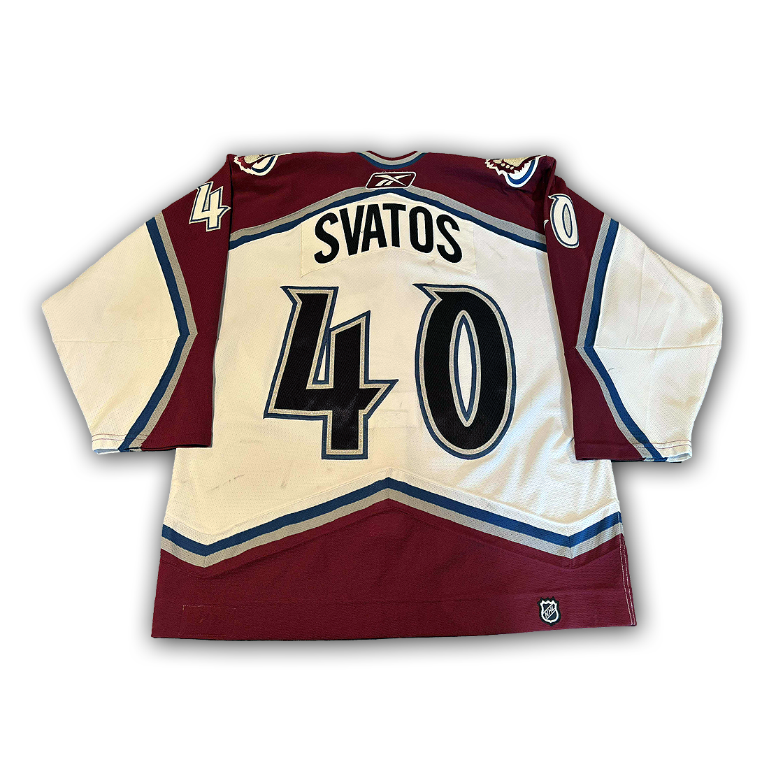 Marek Svatos Game Worn 2006/2007 Colorado Avalanche Jersey
