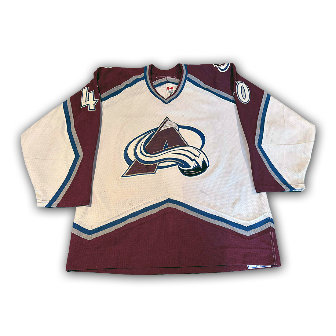Marek Svatos Game Worn 2006/2007 Colorado Avalanche Jersey