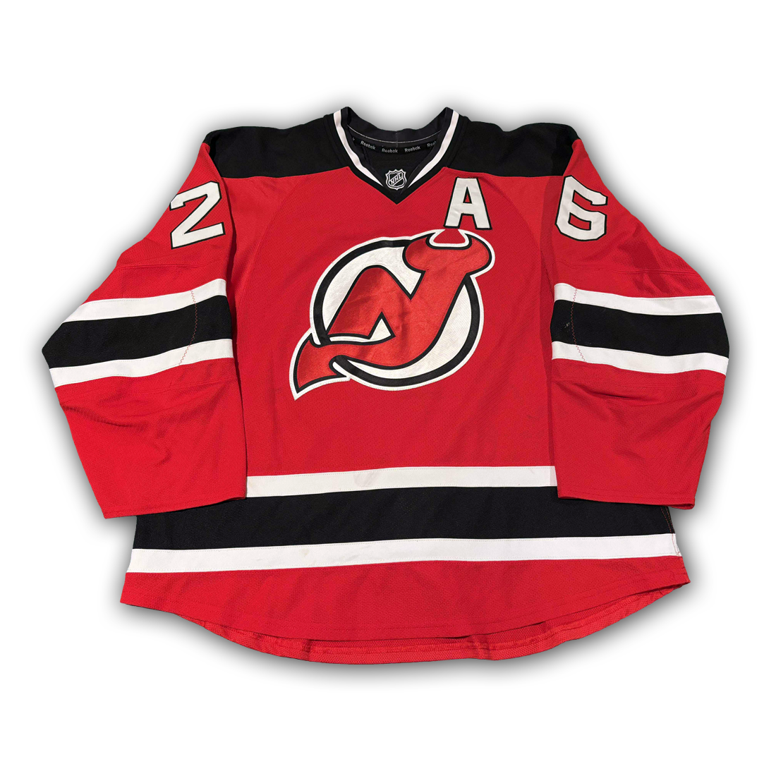 Patrik Elias Game Worn 2014/2015 New Jersey Devils Jersey