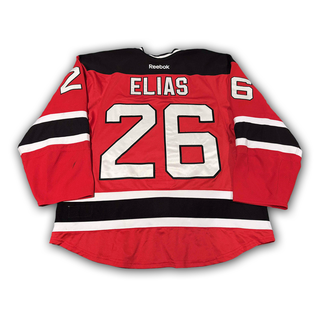 Patrik Elias Game Worn 2014/2015 New Jersey Devils Jersey