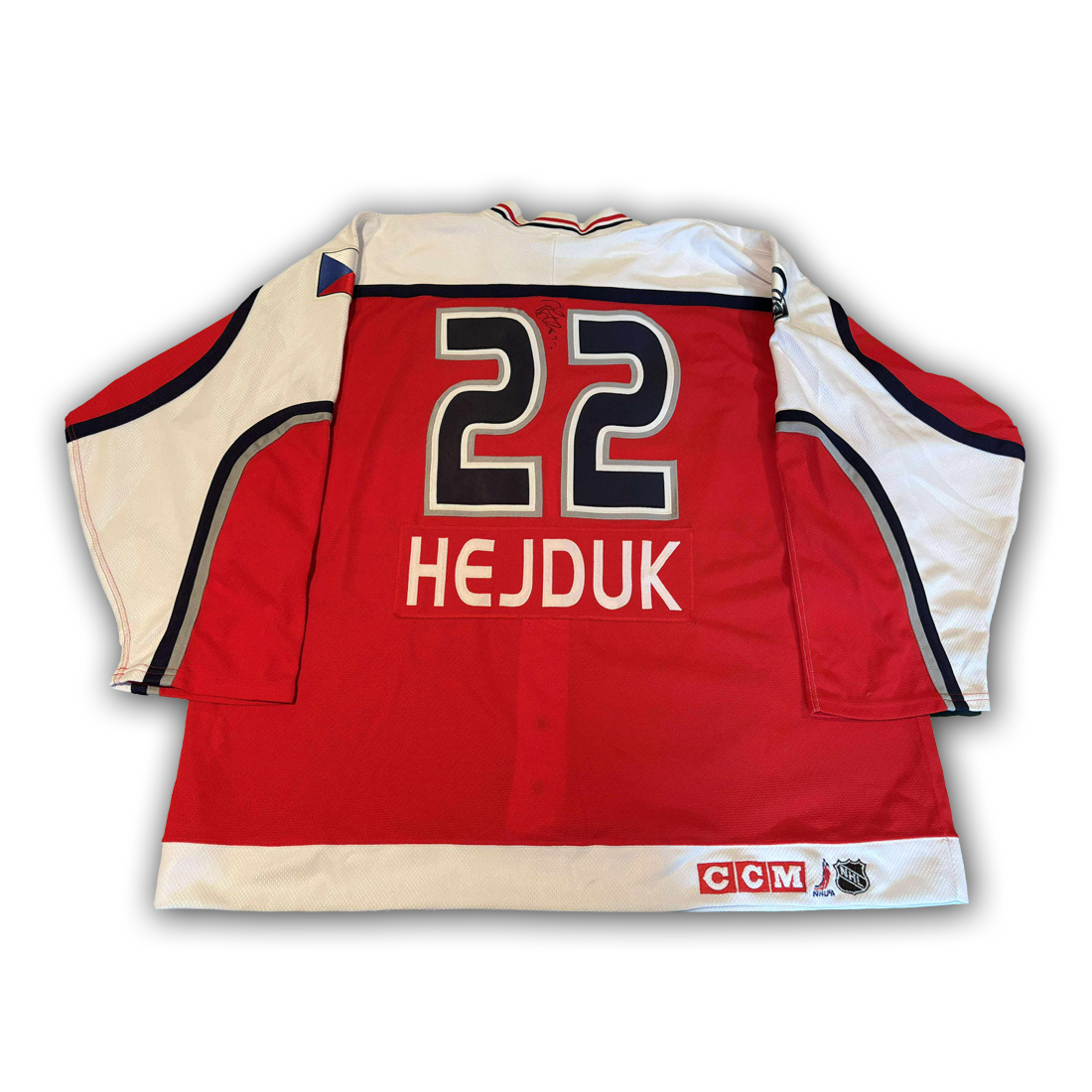 Milan Hejduk Game Worn 2000 NHL All Star Jersey
