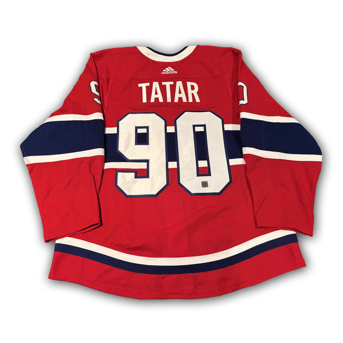Tomas Tatar Game Worn 2020/2021 Montreal Canadiens Home Club 1909 Jersey