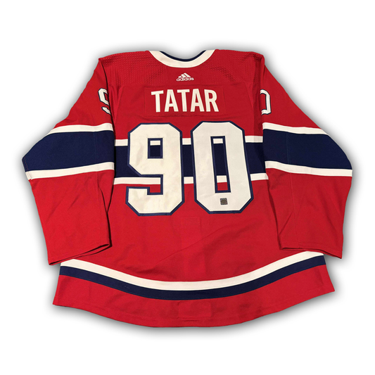 Tomas Tatar Game Worn 2020/2021 Montreal Canadiens Home Club 1909 Jersey