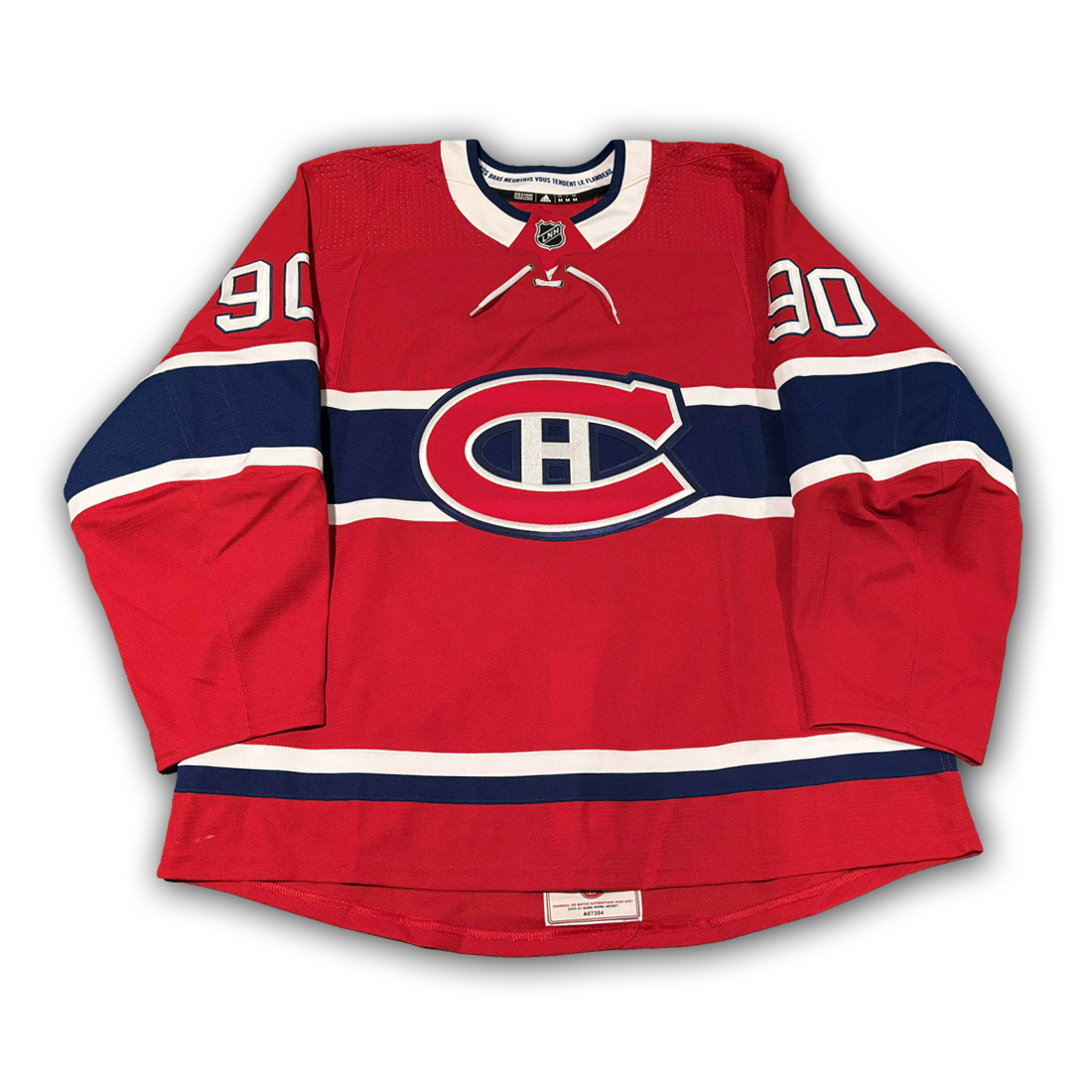 Tomas Tatar Game Worn 2020/2021 Montreal Canadiens Home Club 1909 Jersey