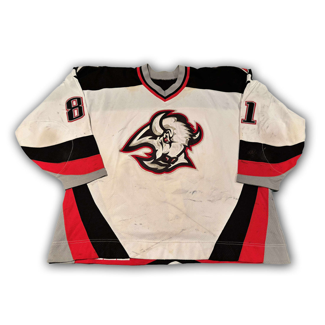 Miroslav Satan Game Worn 1997/1998 Buffalo Sabres Jersey