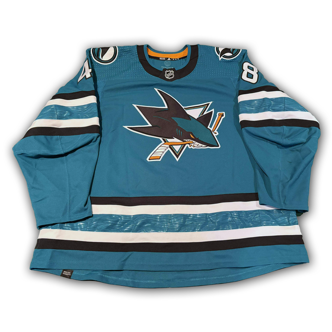 Tomas Hertl Game Worn 2022/2023 San Jose Sharks Jersey