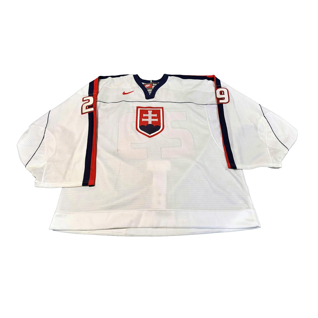 Pavol Rybar Game Worn 2002 Olympics Team Slovakia Jersey
