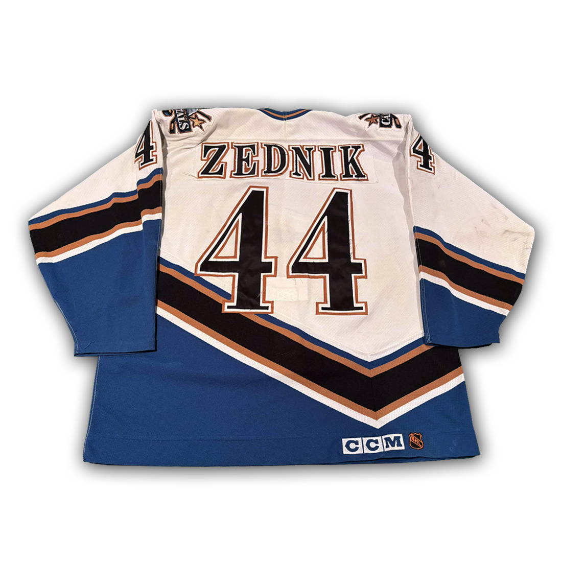 Richard Zednik Game Worn 1996/1997 Washington Capitals Jersey