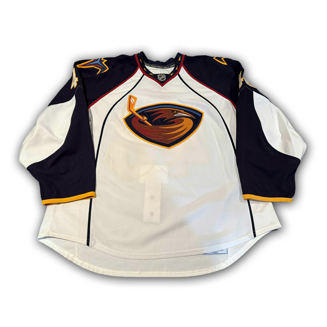 Boris Valabik Game Worn 2007/2008 Atlanta Trashers Jersey
