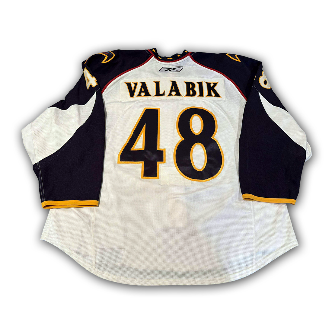 Boris Valabik Game Worn 2007/2008 Atlanta Trashers Jersey