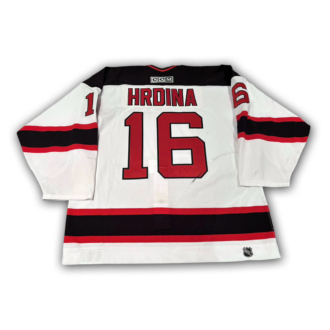Jan Hrdina Game Worn 2003/2004 New Jersey Devils Jersey