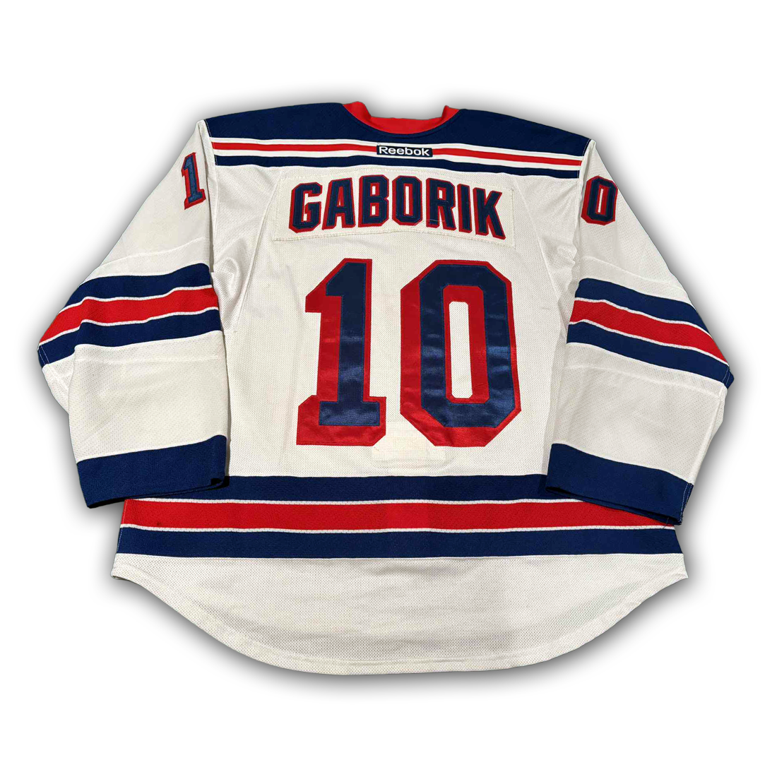 Marian Gaborik Game Worn 2012/2013 New York Rangers Jersey