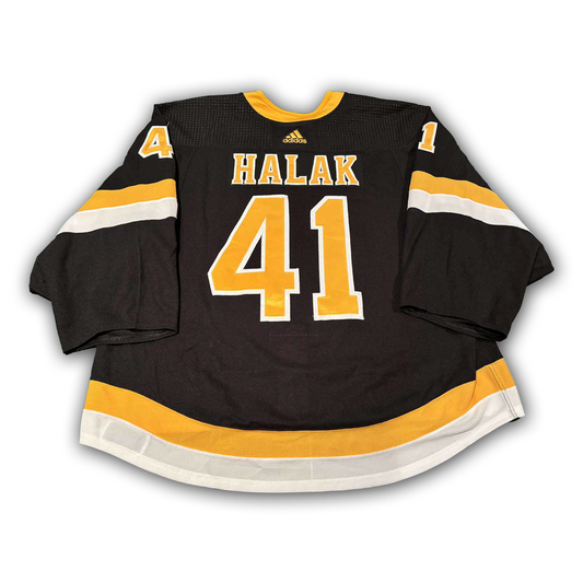 Jaroslav Halak Game Worn 2019/2020 Boston Bruins Jersey