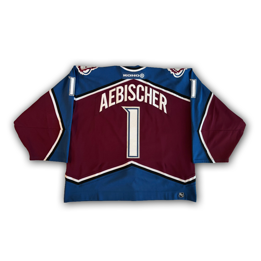 David Aebischer Game Worn 2000/2001 Colorado Avalanche Jersey