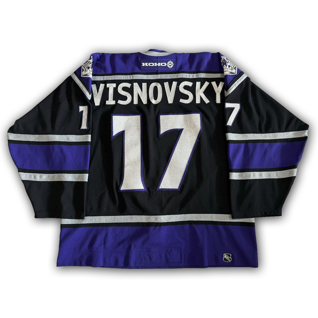 Lubomir Visnovsky Game Worn 2001/2002 Los Angeles Kings Jersey