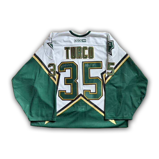 Marty Turco Game Worn 2003/2004 Dallas Stars Jersey