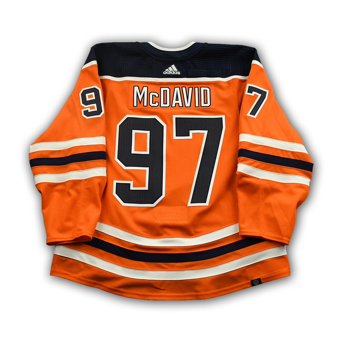 Connor McDavid Game Worn 2021/2022 Edmonton Oilers Jersey