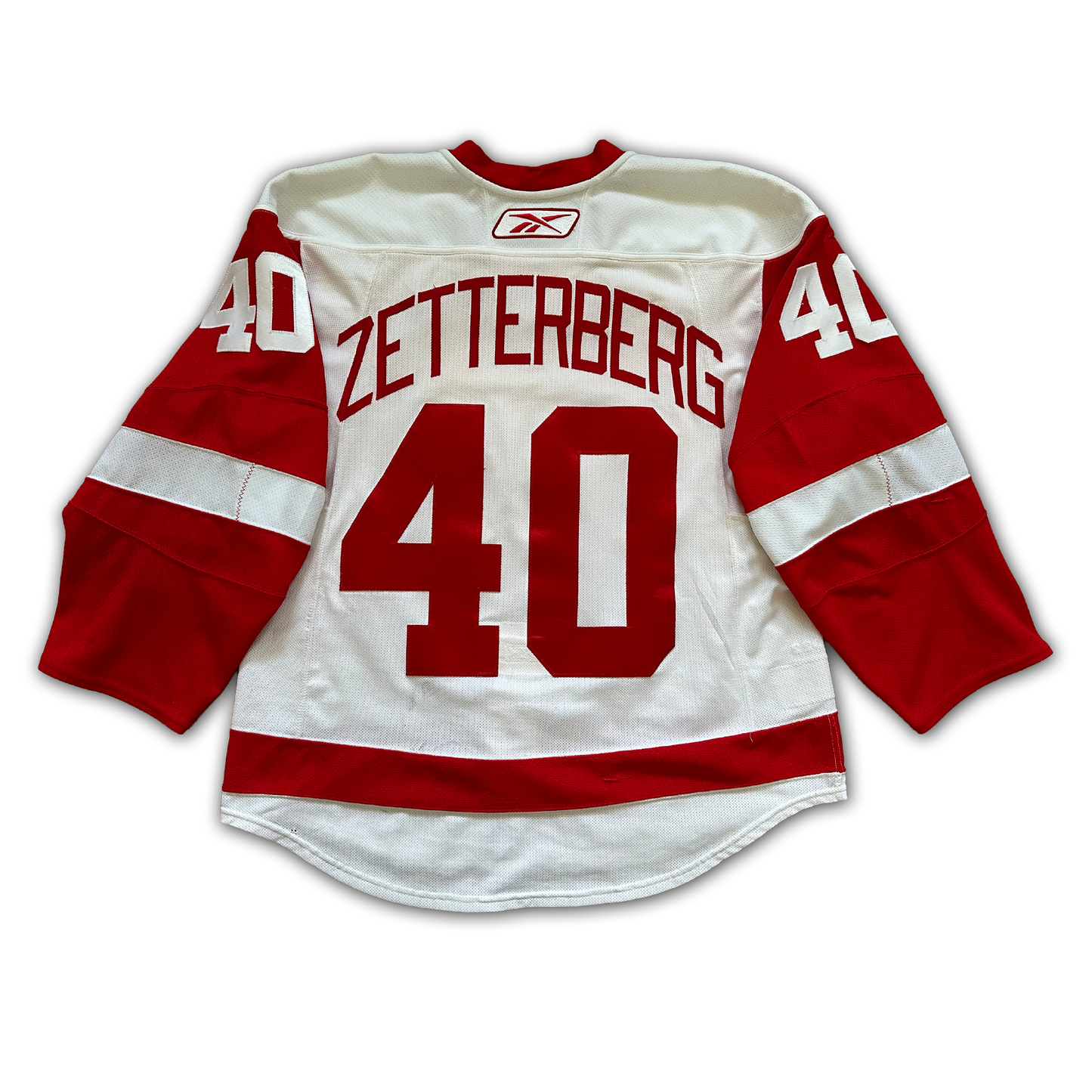 Henrik Zetterberg Game Worn 2009/2010 Detroit Red Wings Jersey