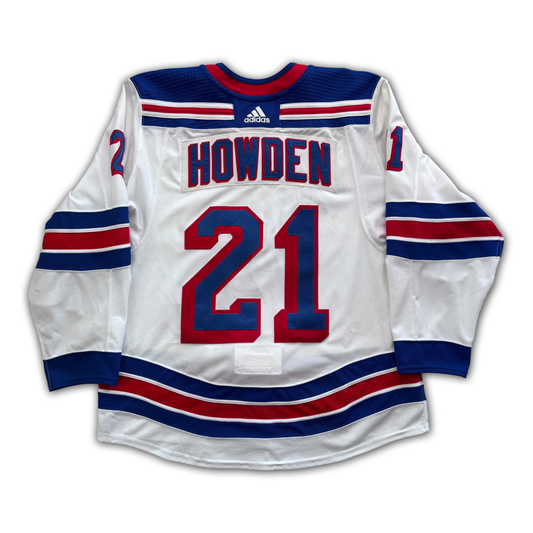 Brett Howden Game Worn 2018/2019 New York Rangers Jersey