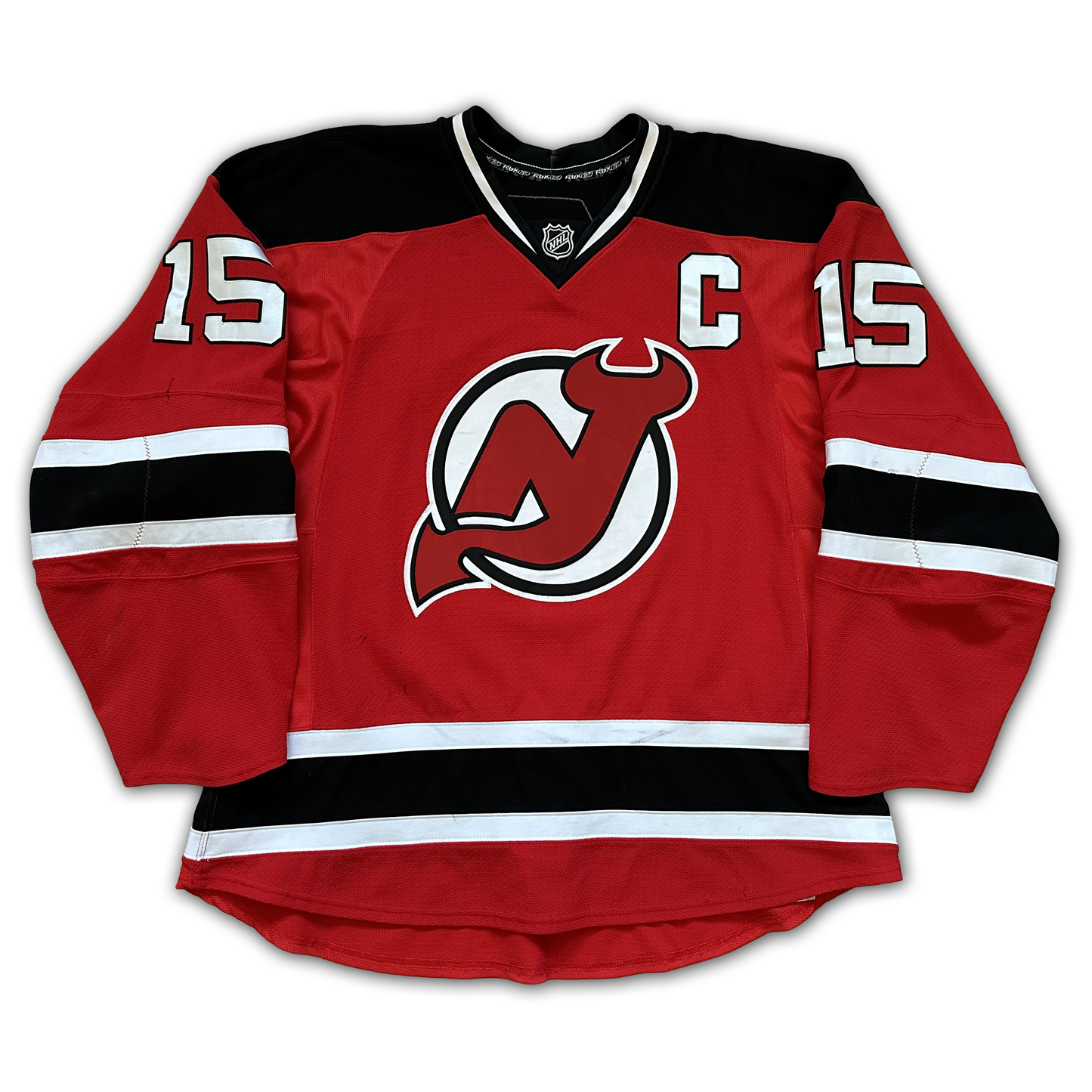 Jamie Langenbrunner Game Worn 2007/2008 New Jersey Devils Jersey