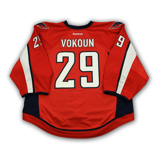 Tomas Vokoun Game Worn 2011/2012 Washington Capitals Jersey