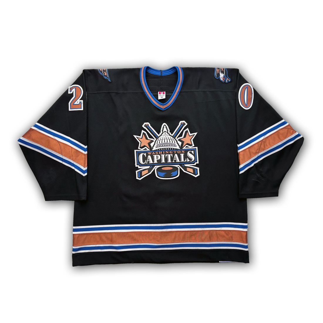 Robert Lang Game Worn 2002/2003 Washington Capitals Jersey