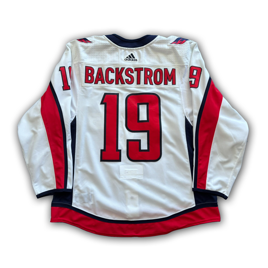 Nicklas Backstrom Game Worn 2017/2018 Washington Capitals Jersey
