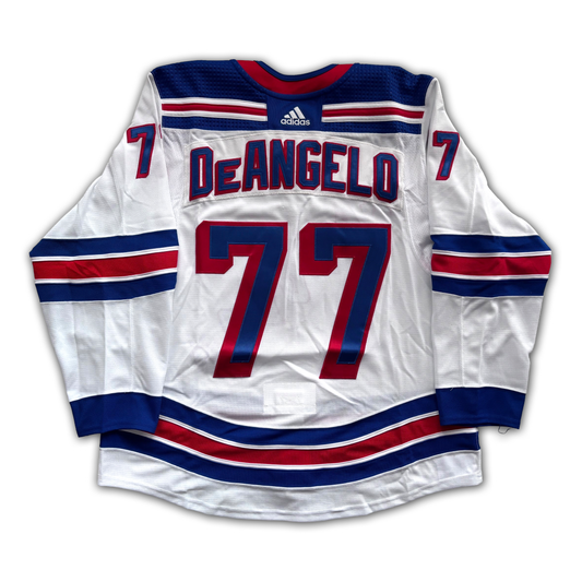 Tony DeAngelo Game Worn 2019/2020 New York Rangers Jersey