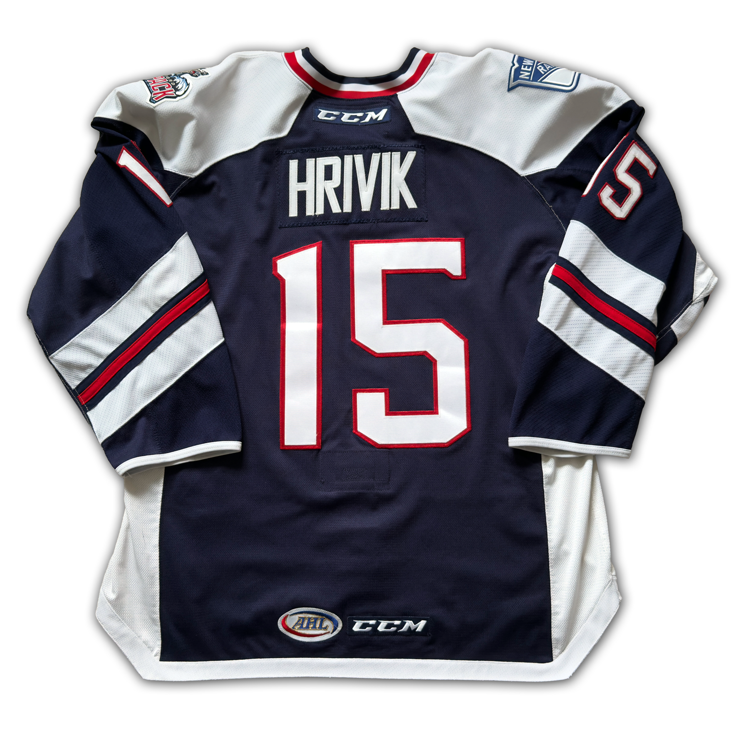 Marek Hrivik Game Worn 2016/2017 Hartford Wolfpack Jersey