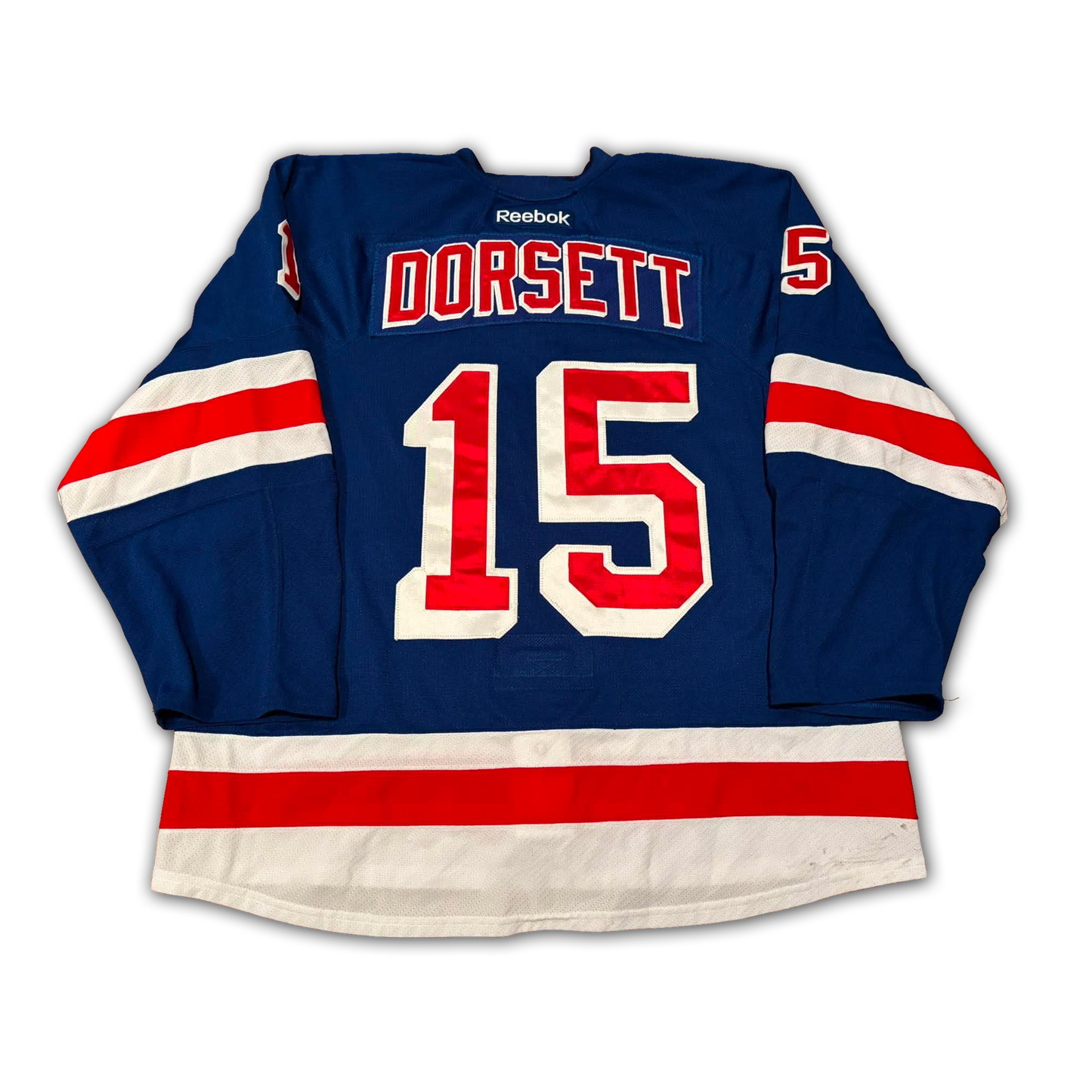 Derek Dorsett Game Worn 2013/2024 New York Rangers Jersey