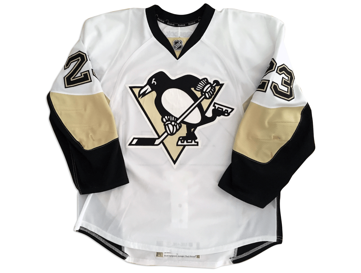 Steve Downie Game Worn 2014/2015 Pittsburgh Penguins Jersey